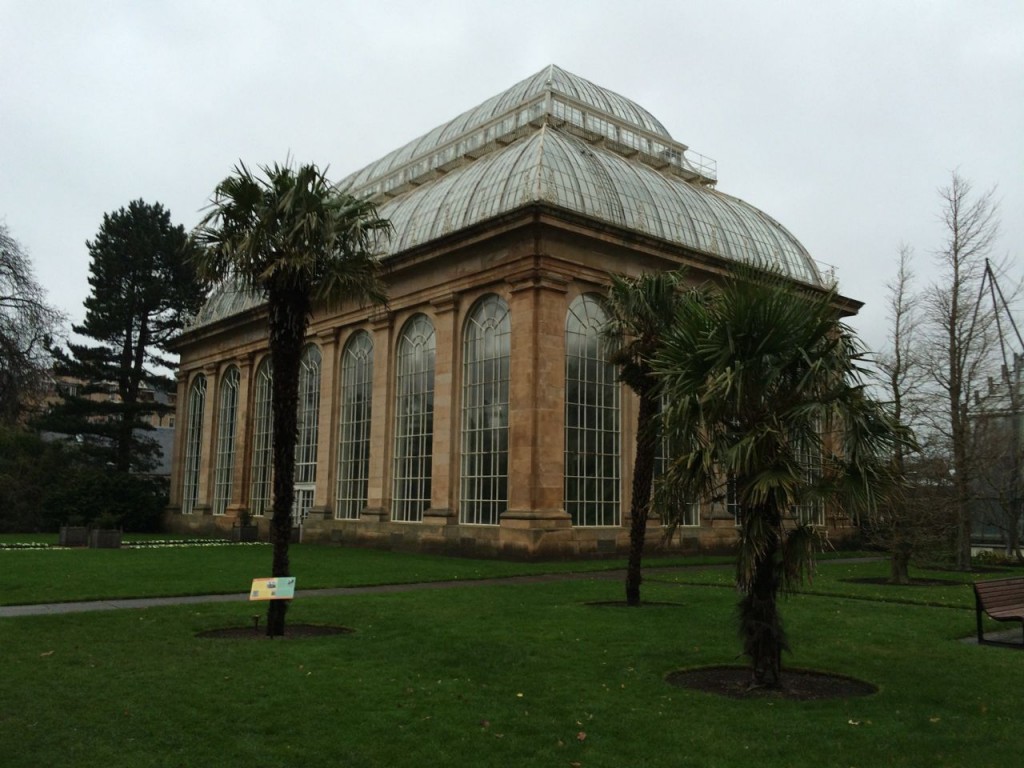 Victorian glasshouse at Royal Botanic Garden Edinburgh