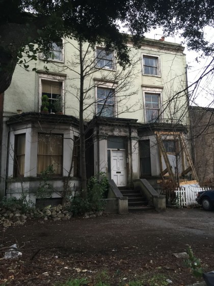 Ward's final house in Clapham as it is now in Jan 2015