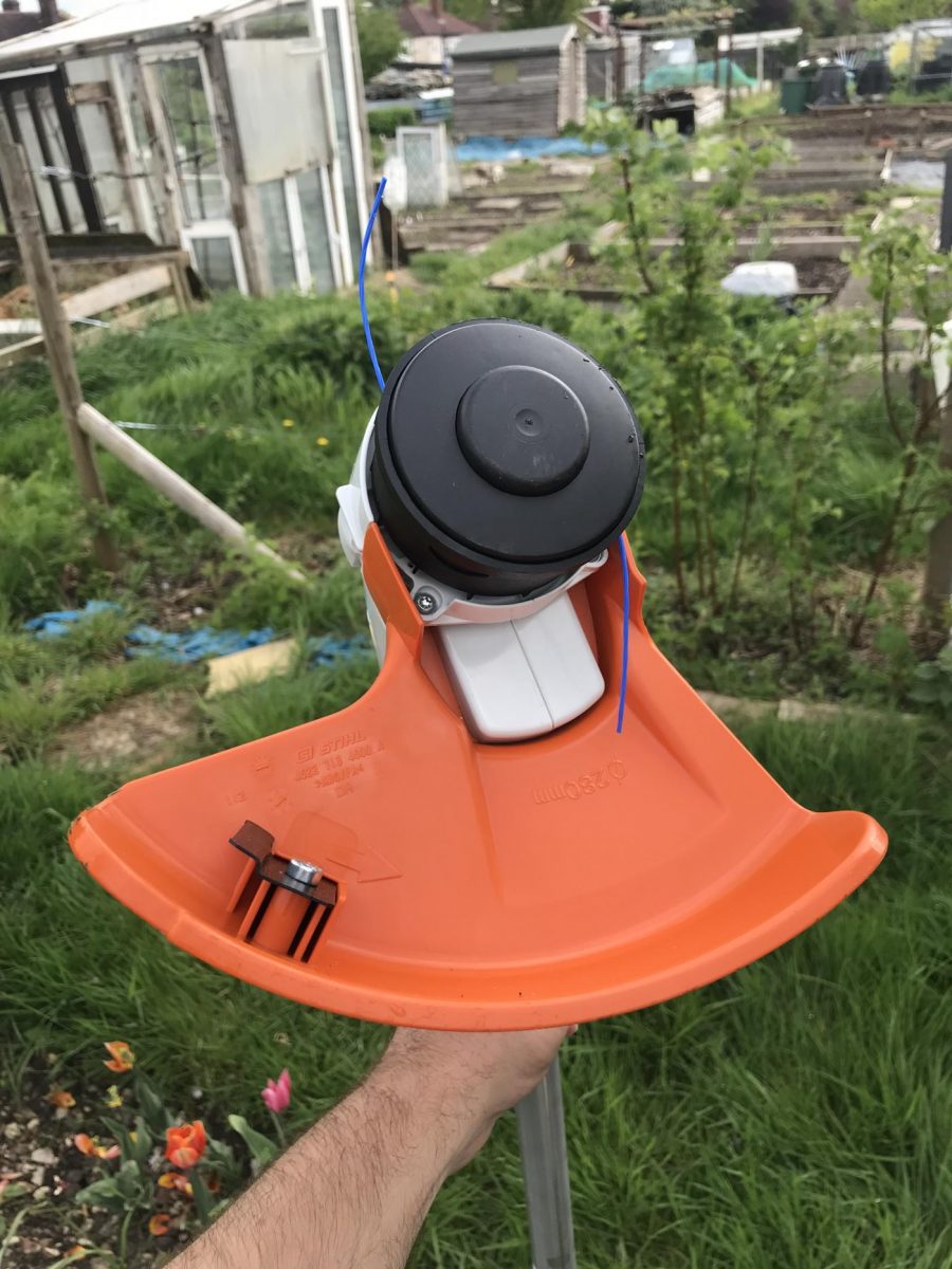 Review Stihl FSA 56 strimmer Jack Wallington Nature Gardens