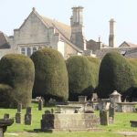 The 99 Topiary Yew Trees of St. Mary’s church in Painswick, Cotswolds