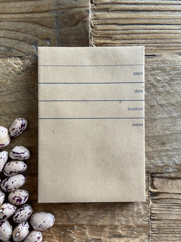 40 MINA recycled seed packets (9.8cm x 6.7cm)